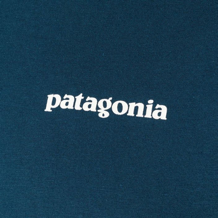 Pánské trekové tričko Patagonia P-6 Mission Organic lagom blue 3