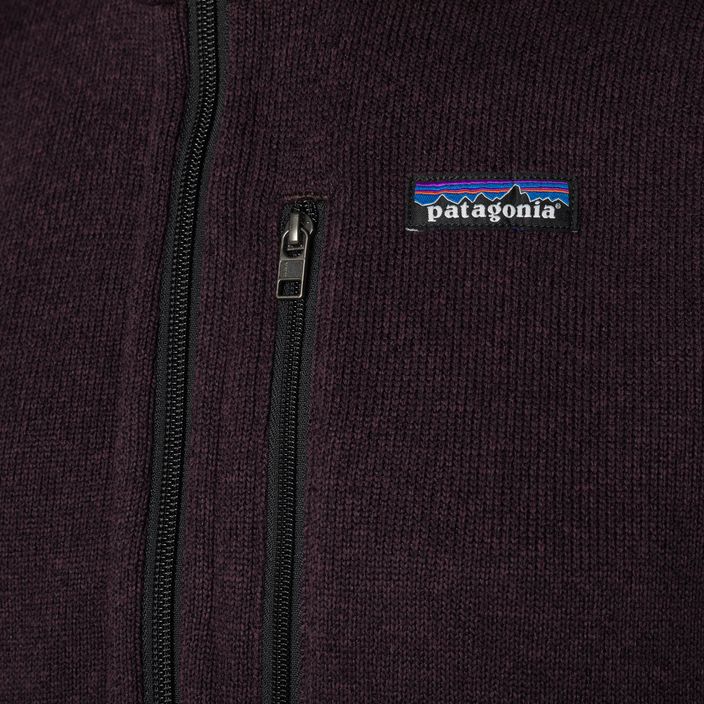 Pánská trekingová mikina Patagonia Better Sweater Fleece obsidian plum 5