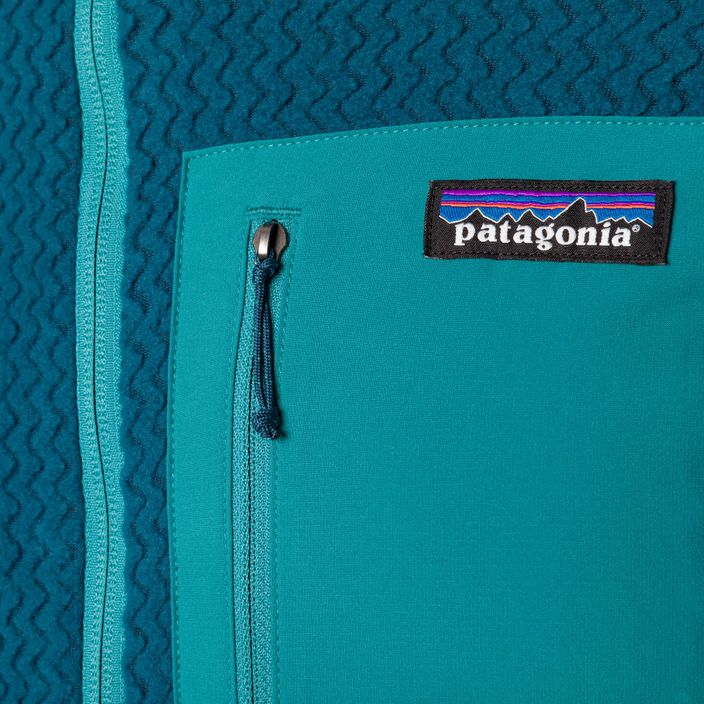 Pánská fleecová mikina Patagonia R1 Air Full-Zip lagom blue 9