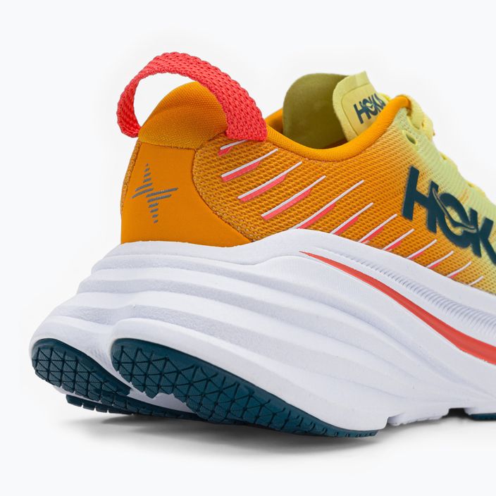 Dámská běžecká obuv HOKA Bondi X yellow-orange 1113513-YPRY 10