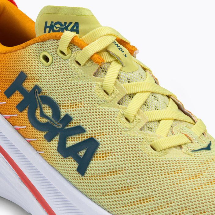Dámská běžecká obuv HOKA Bondi X yellow-orange 1113513-YPRY 11