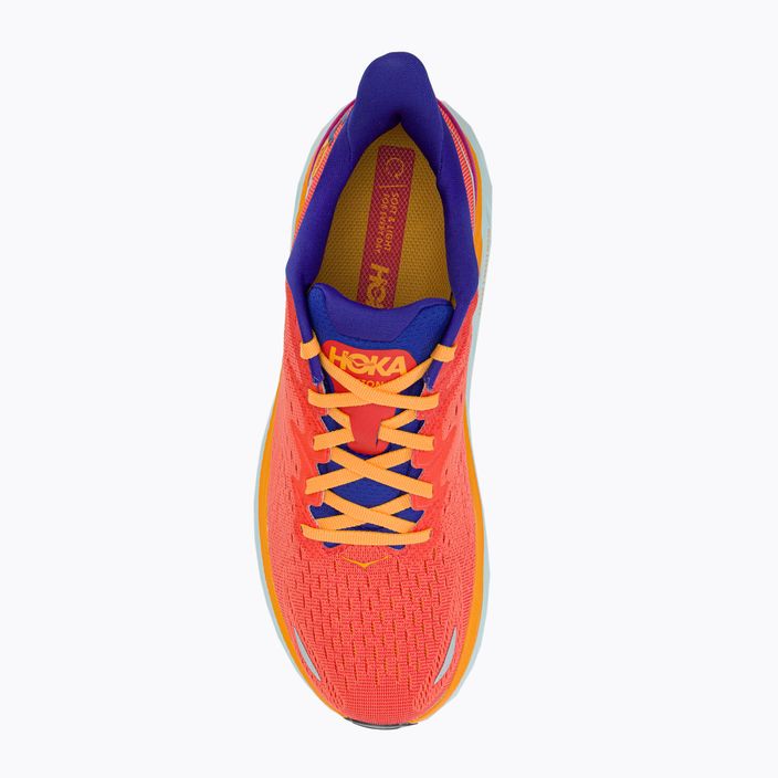 Pánské běžecké boty HOKA Clifton 8 orange 1119393-FBLN 6