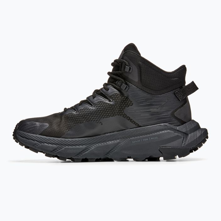 Pánské trekové boty HOKA Trail Code GTX black/raven 6