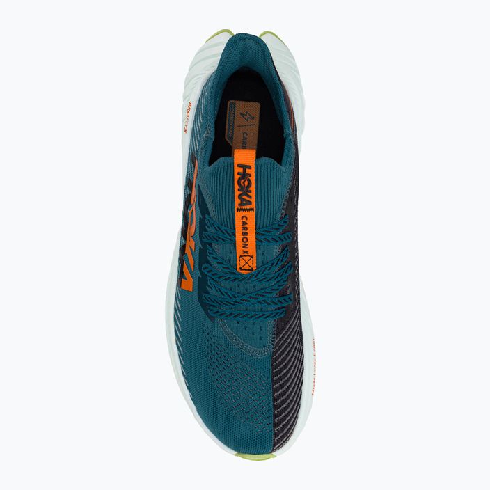 Pánské běžecké boty HOKA Carbon X 3 blue 1123192-BCBLC 5