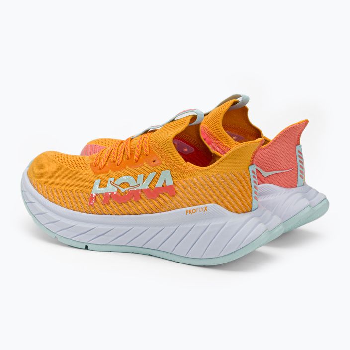 Pánské běžecké boty HOKA Carbon X 3 orange 1123192-RYCM 4