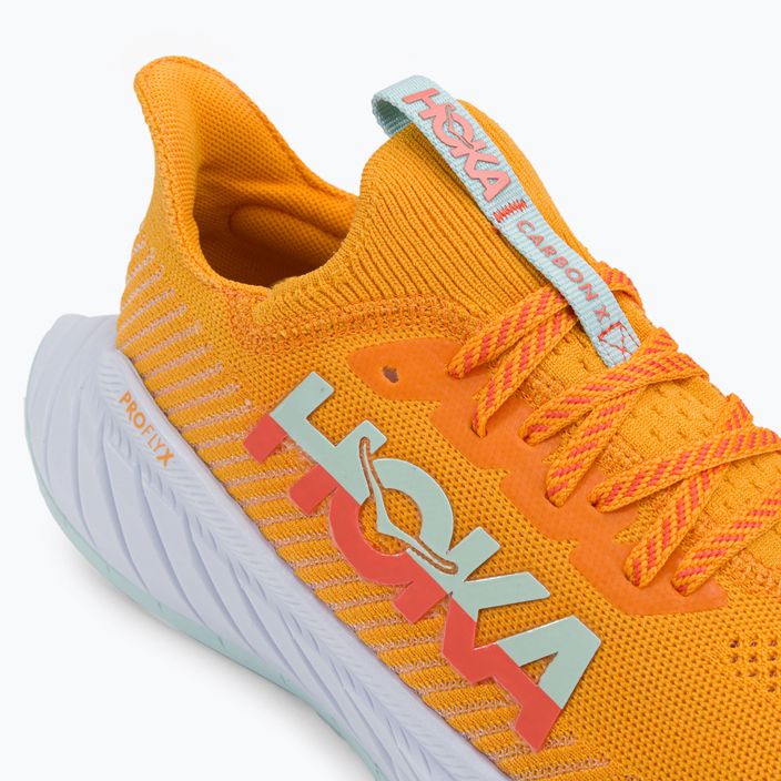 Pánské běžecké boty HOKA Carbon X 3 orange 1123192-RYCM 8