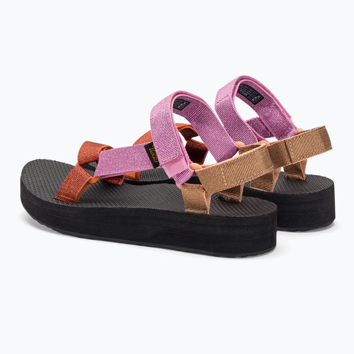 Dámské turistické sandály Teva Midform Universal pink/orange 1090969 3