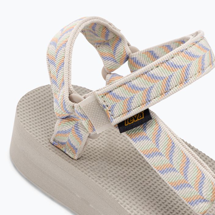 Dámské turistické sandály Teva Midform Universal retro geometric birch 8