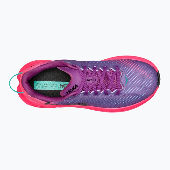 Dámské běžecké boty HOKA Rincon 3 beautyberry/knockout pink 3