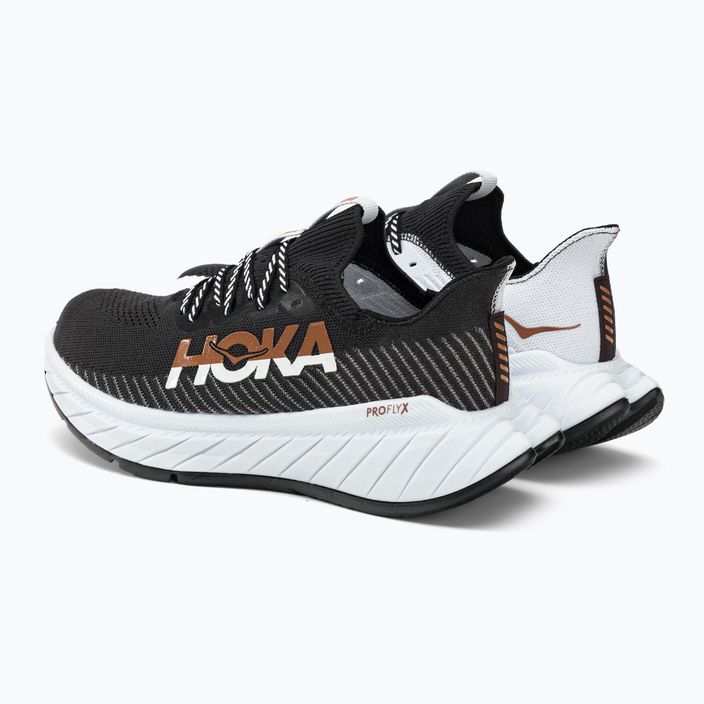 Pánské běžecké boty HOKA Carbon X 3 black and white 1123192-BWHT 4