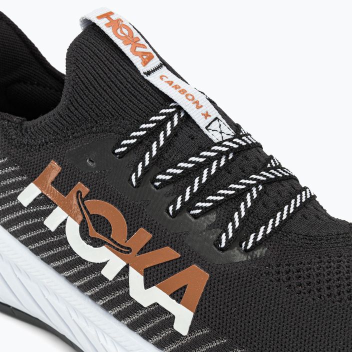 Pánské běžecké boty HOKA Carbon X 3 black and white 1123192-BWHT 8