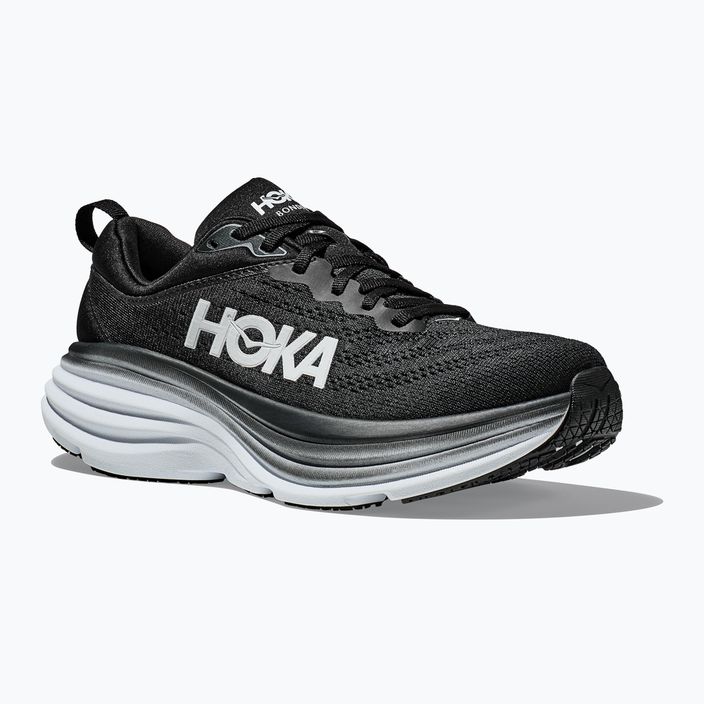 Pánská běžecká obuv HOKA Bondi 8 black/white 11