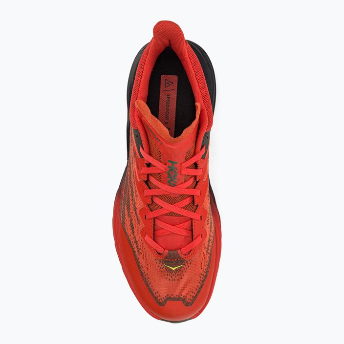 Pánská běžecká obuv HOKA Speedgoat 5 GTX červená 1127912-FTHY 6