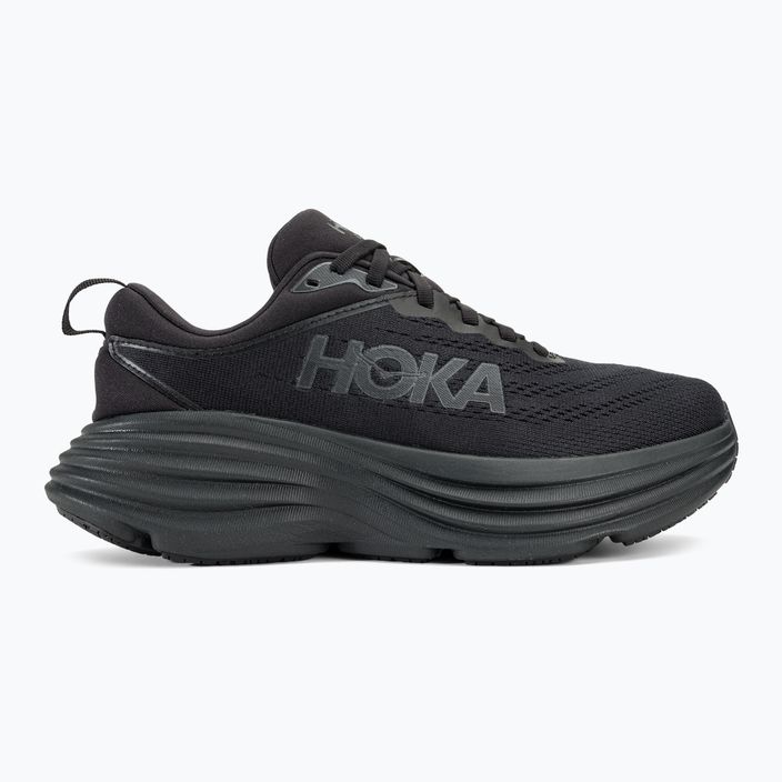 Dámské běžecké boty HOKA Bondi 8 Wide black/black 2
