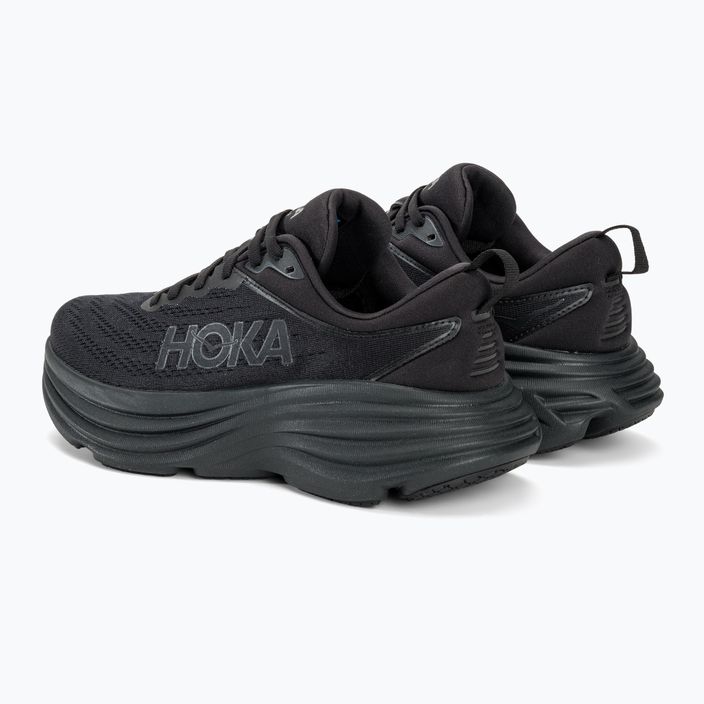 Dámské běžecké boty HOKA Bondi 8 Wide black/black 3