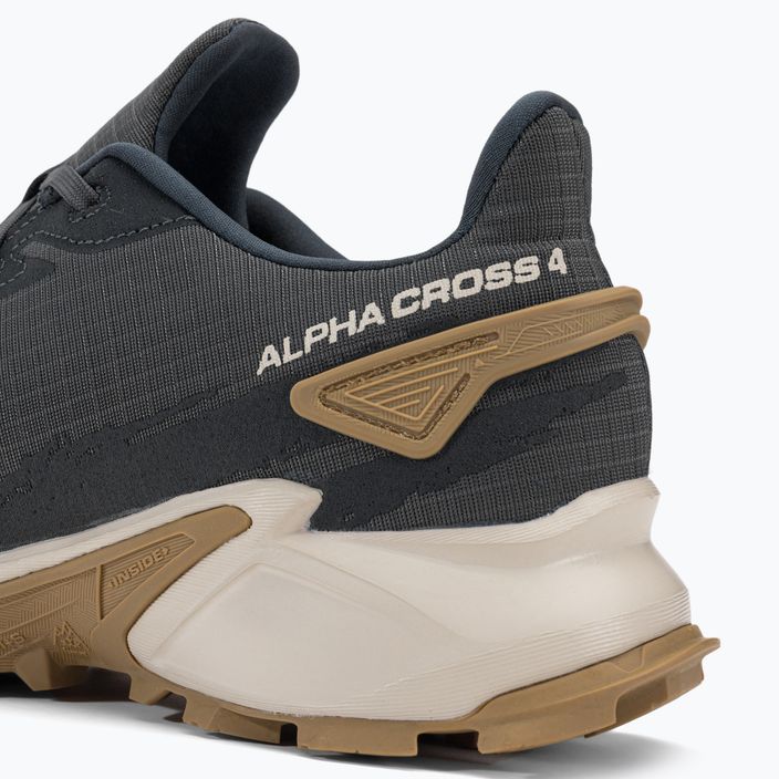 Salomon Alphacross 4 šedá pánská trailová obuv L41724100 10