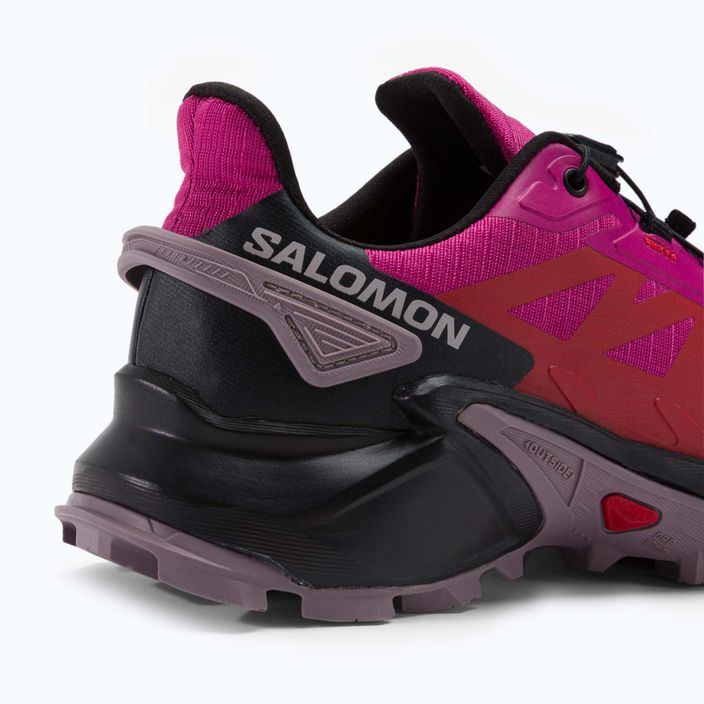 Dámské běžecké boty Salomon Supercross 4 růžový L41737600 9