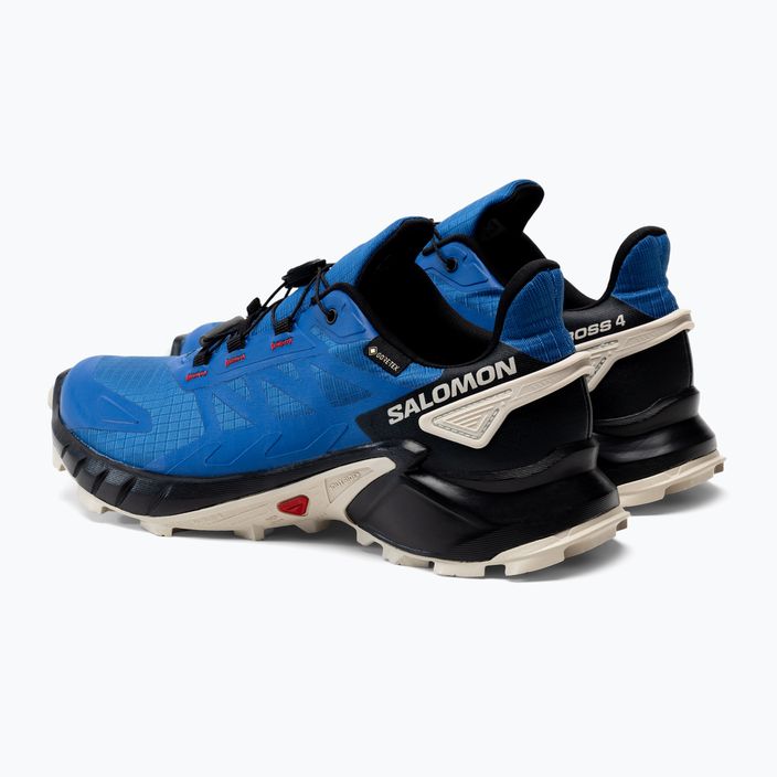 Pánská běžecká obuv Salomon Supercross 4 GTX blue L41732000 5