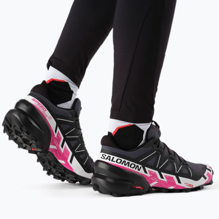 Dámské běžecké boty Salomon Speedrcross 6 šedá L41743000 4