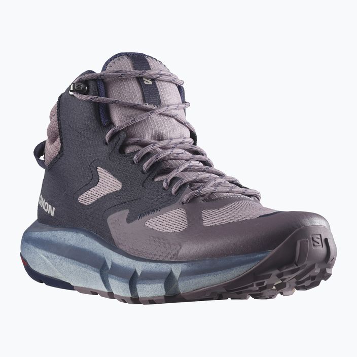 Dámské turistické boty Salomon Predict Hike Mid GTX fialový L41737000 11