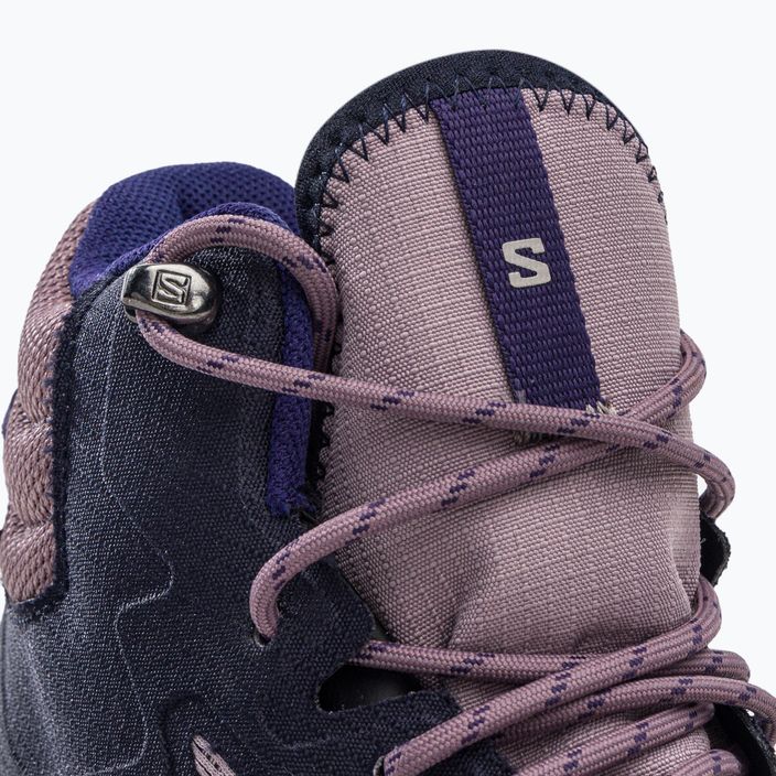 Dámské turistické boty Salomon Predict Hike Mid GTX fialový L41737000 9