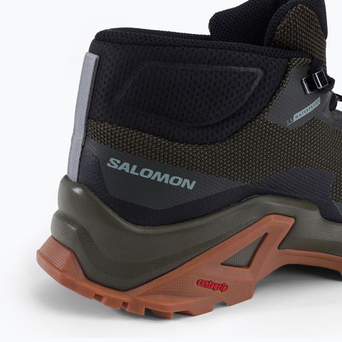 Pánská trekingová obuv Salomon X Reveal Chukka CSWP 2 zelená L41763000 7