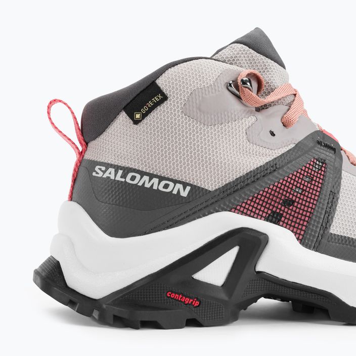 Dětské trekingové boty Salomon X Raise Mid GTX šedé L47071500 8