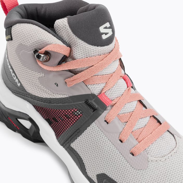 Dětské trekingové boty Salomon X Raise Mid GTX šedé L47071500 9