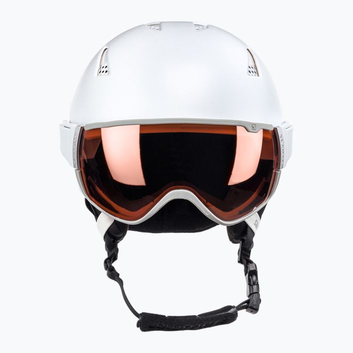 Lyžařská helma Salomon Mirage Access bílá L47198300 2