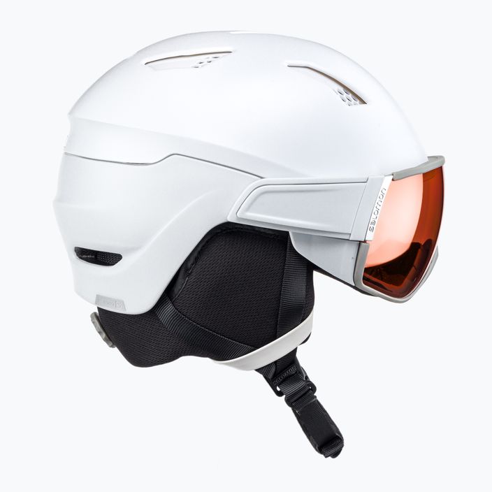 Lyžařská helma Salomon Mirage Access bílá L47198300 3