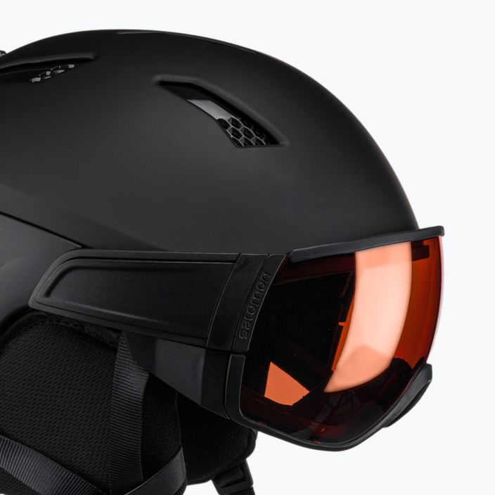 Lyžařská helma Salomon Driver Access černá L47198400 6