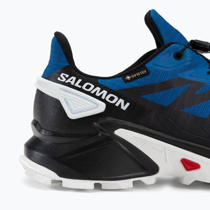 Pánské běžecké boty Salomon Supercross 4 GTX modrýe L47119600 11