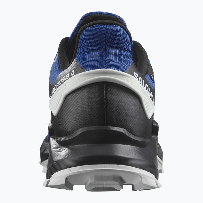 Pánské běžecké boty Salomon Supercross 4 GTX modrýe L47119600 9
