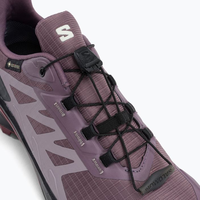 Dámské běžecké boty Salomon Supercross 4 GTX fialový L47119900 9