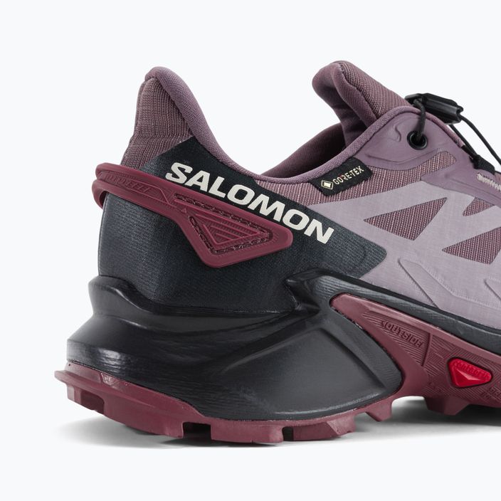 Dámské běžecké boty Salomon Supercross 4 GTX fialový L47119900 11