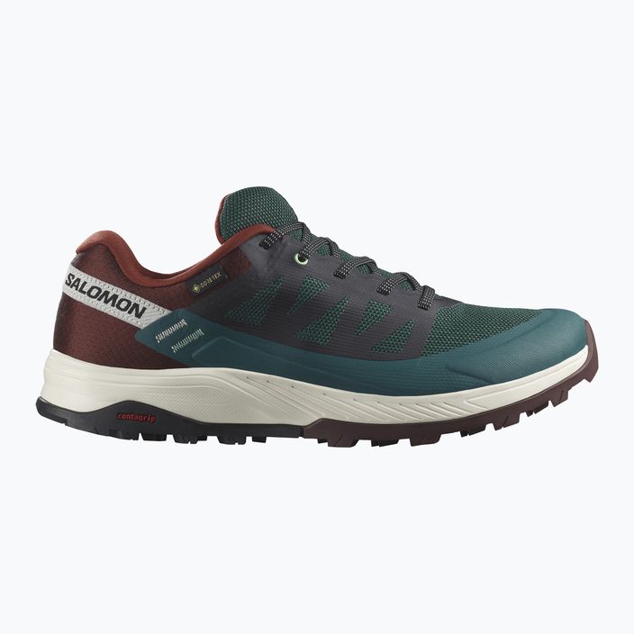 Pánské trekingové boty Salomon Outrise GTX modré L47142100 12