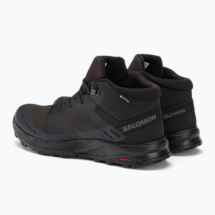 Pánské trekingové boty Salomon Outrise Mid GTX černé L47143500 3