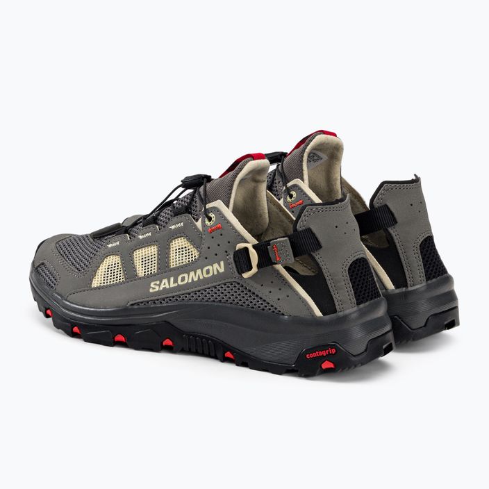 Pánské boty do vody Salomon Techamphibian 5 tmavě šedé L47114900 3