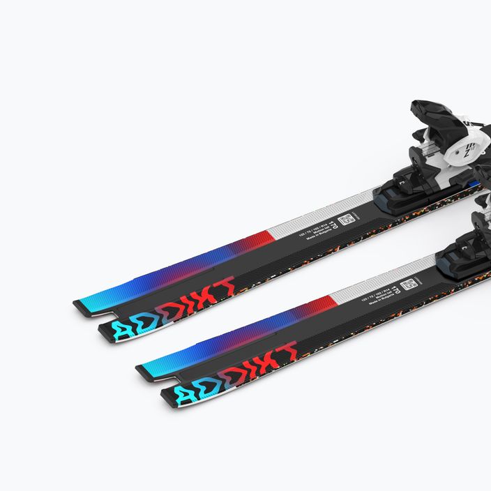 Sjezdové lyže Salomon Addikt + Z12 GW white/black/pastel neon blue 10