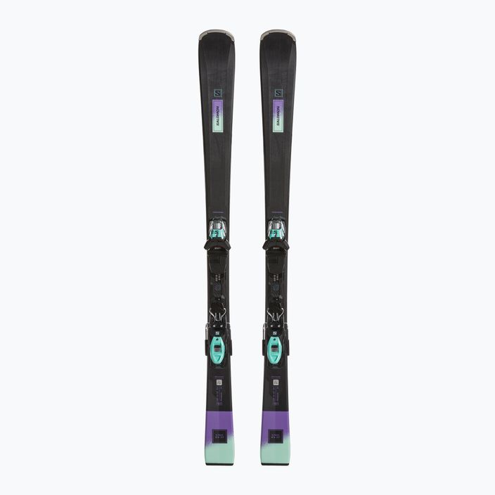 Dámské sjezdové lyže Salomon S/Max N6 XT + M10 GW black/paisley purple/beach glass