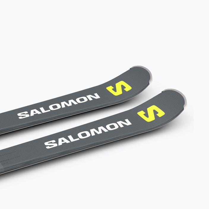 Sjezdové lyže Salomon S/Max 6 + M10 GW L80 castelrock/safety yellow/white 7
