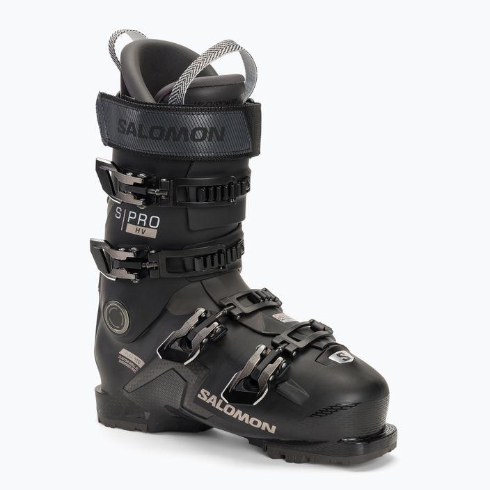 Pánské lyžařské boty Salomon S Pro HV 120 black/titanium 1 met./beluga