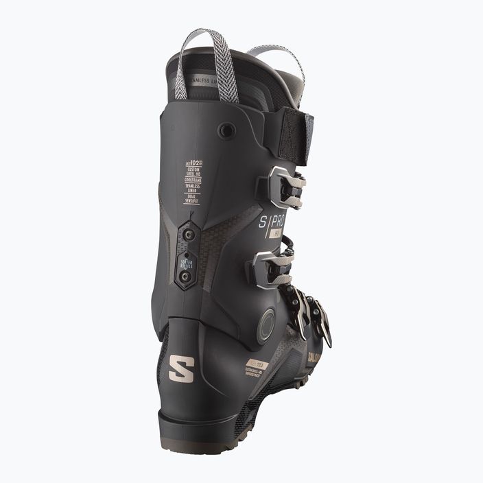 Pánské lyžařské boty Salomon S Pro HV 120 black/titanium 1 met./beluga 8