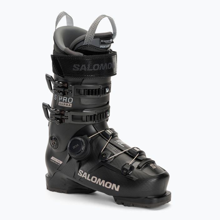 Pánské lyžařské boty Salomon S Pro Supra Boa 110 black/beluga/titanium met.