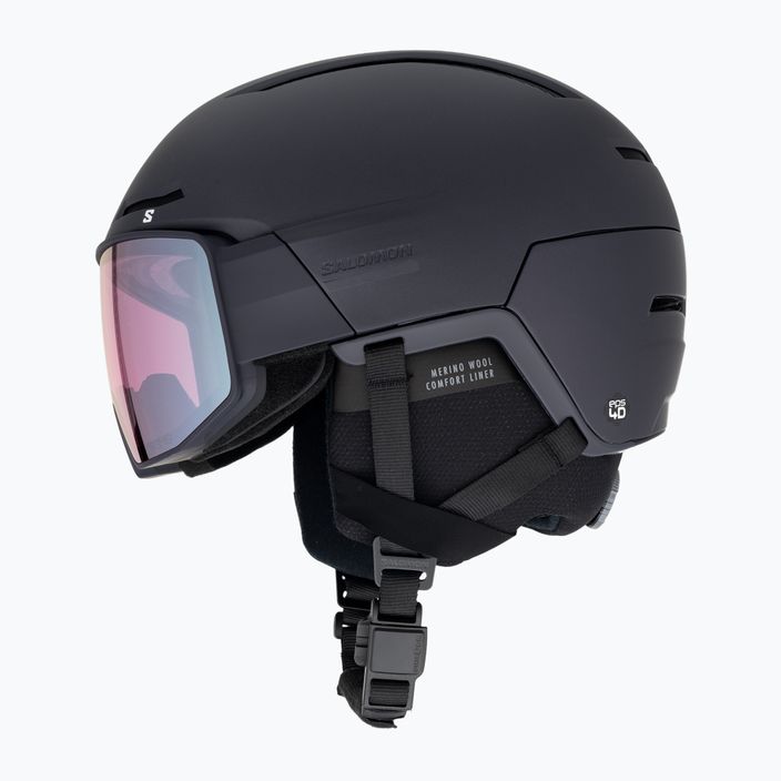Lyžařská helma Salomon Driver Prime Sigma Plus S2/S3 night shade/silver pink/sky blue 5