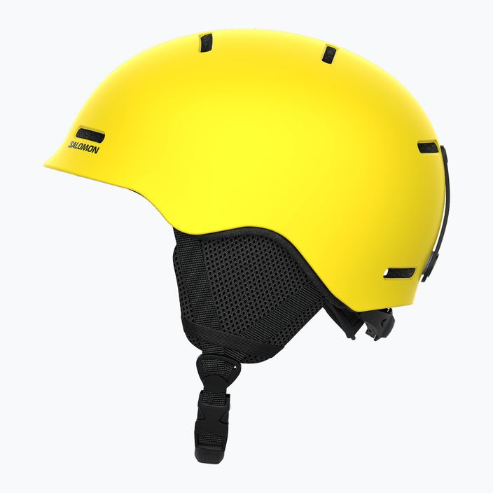 Dětská lyžařská helma Salomon Orka vibrant yellow 7