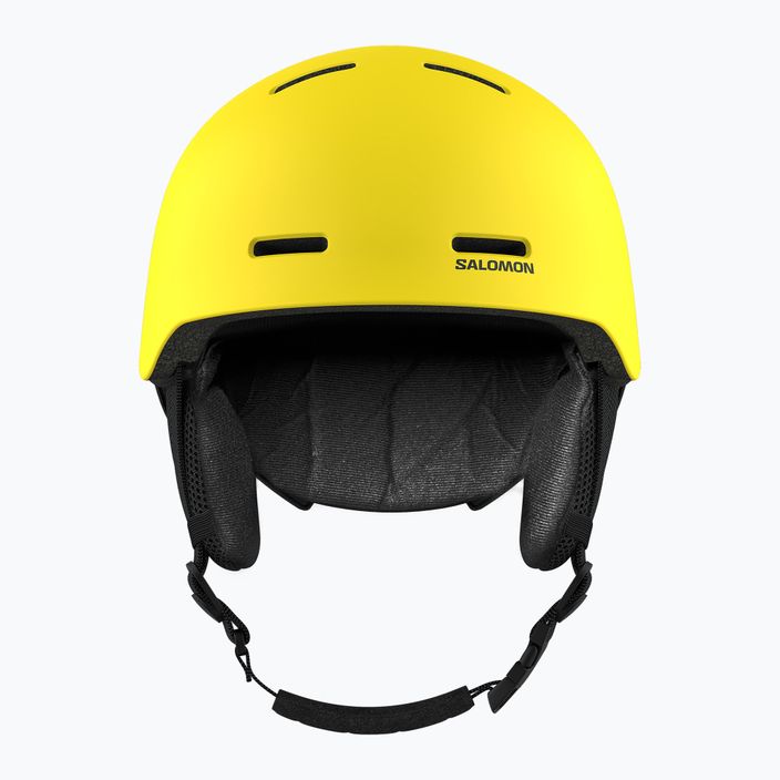 Dětská lyžařská helma Salomon Orka vibrant yellow 8