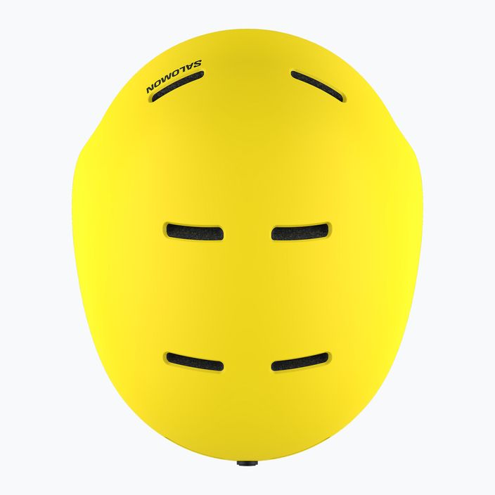 Dětská lyžařská helma Salomon Orka vibrant yellow 9
