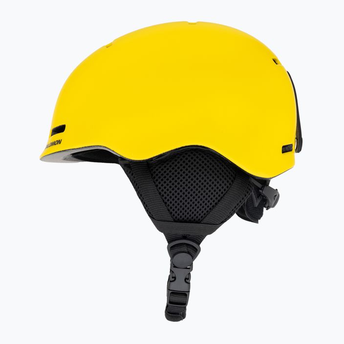 Dětská lyžařská helma Salomon Orka vibrant yellow 5