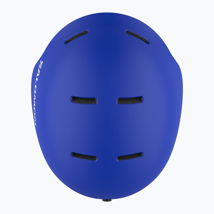 Dětská lyžařská helma Salomon Orka race blue 9